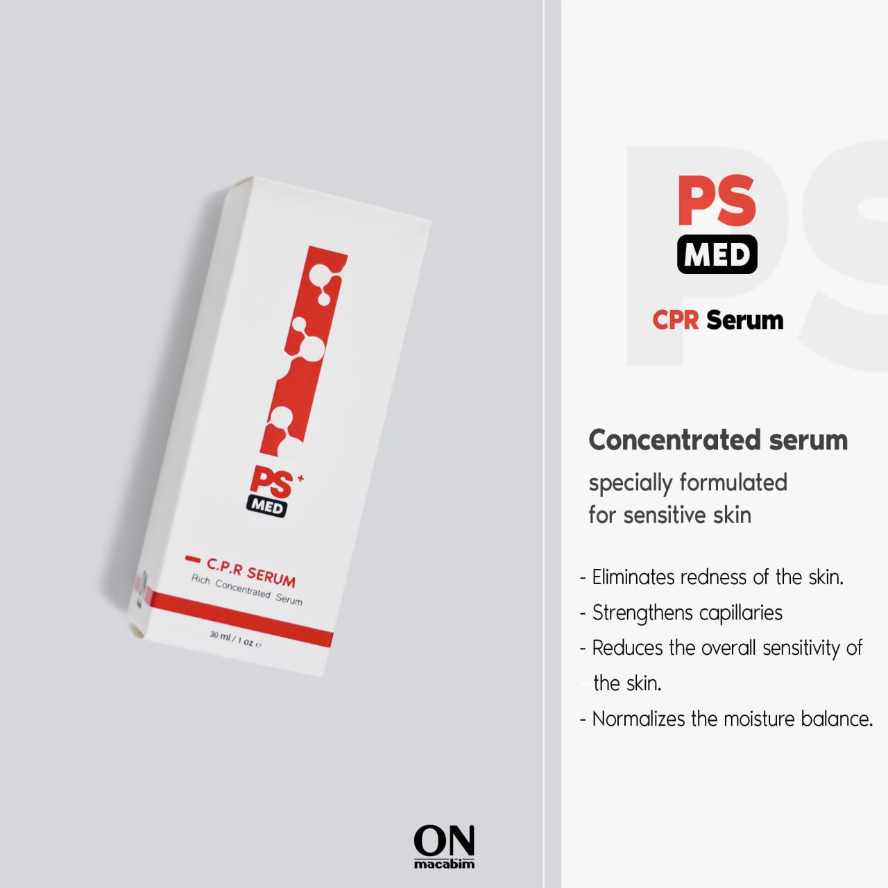 C.P.R. SOOTHING SERUM 30 ml