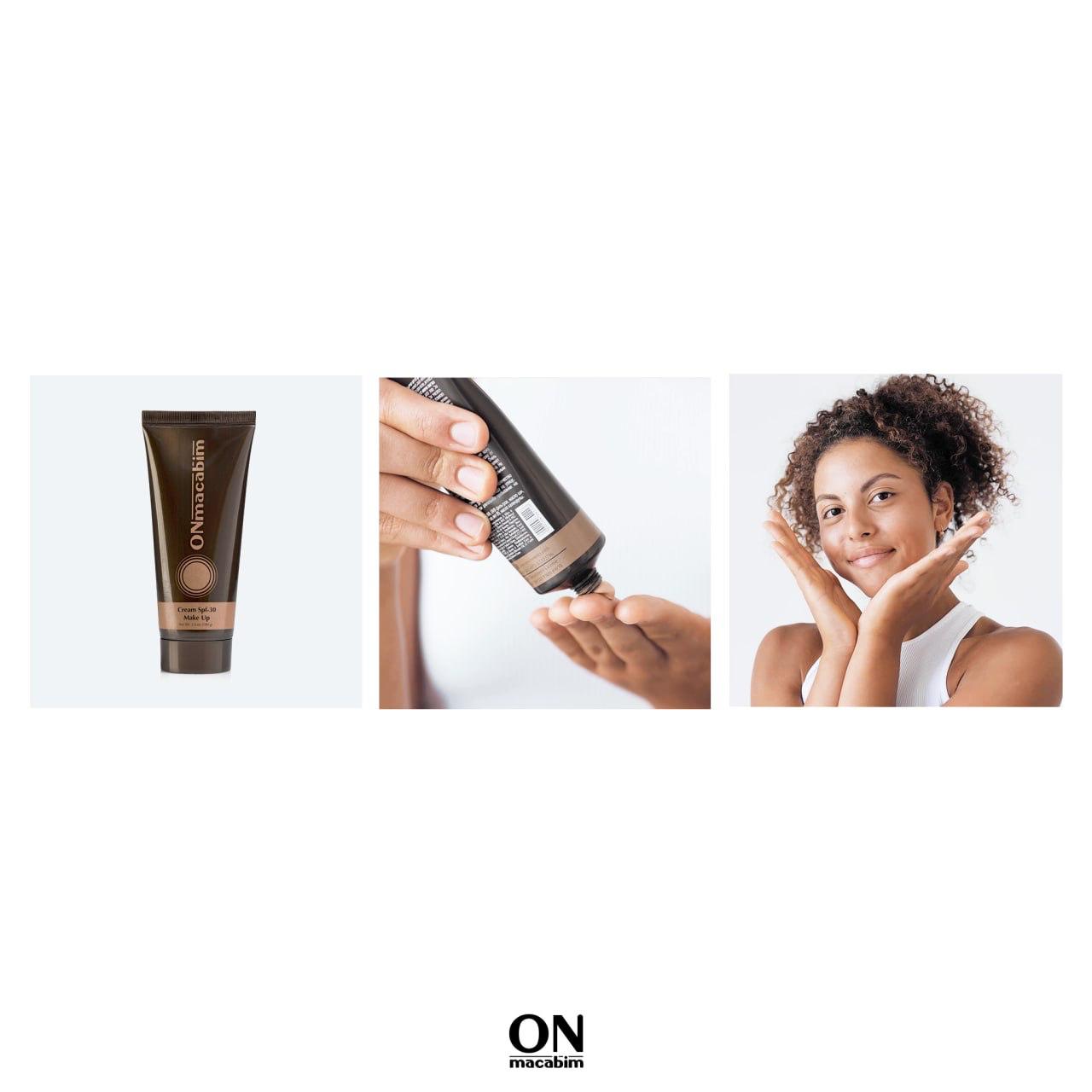 Getönte Sonnenschutz-Creme SPF 30 – Cover Cream mit Make-up-Effekt